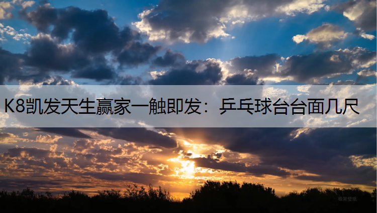 乒乓球台台面几尺