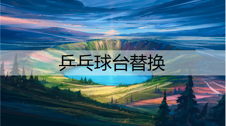 乒乓球台替换