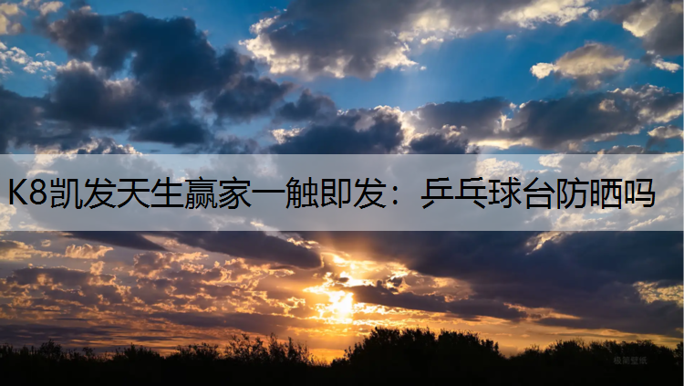 乒乓球台防晒吗